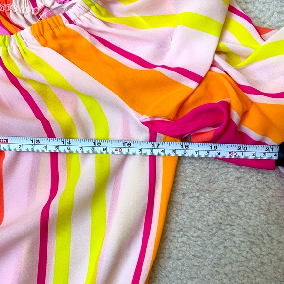 Vince Camuto oversized off shoulder tie-hem top, Sz XXS (feels like Sz Xs/S) - Picture 2 of 4